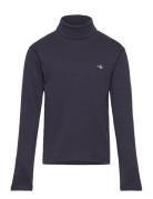 Shield Ls Turtle Neck GANT Navy