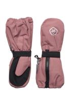 Mittens Long W. Zipper Color Kids Pink