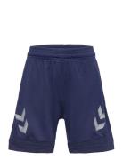 Hmllead Poly Shorts Kids Hummel Blue