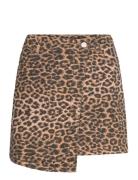 Nlfleo Twi Wrap Skirt LMTD Brown