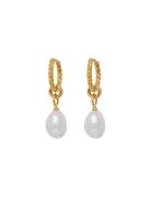 Ix Ocean Pearl Earrings IX Studios Gold