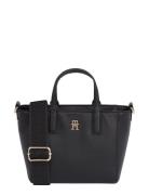 Th Soft Logo Mini Tote Tommy Hilfiger Black