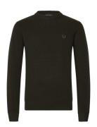 Lambswool Jumper Fred Perry Khaki