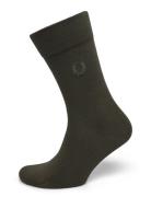 Classic Laurel Wreath Sock Fred Perry Khaki