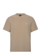 Rib T-Shirt BOSS Beige