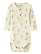 Nbngavo Emo Ls Slim Body Lil Noos Lil'Atelier Cream