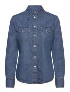 Regular Western Shirt Tommy Jeans Blue