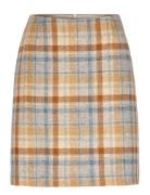 Connie Tweed Skirt Newhouse Beige