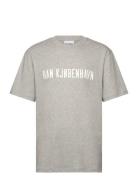 Daily Hk Logo Boxy Tee HAN Kjøbenhavn Grey