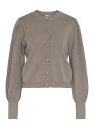 Yasfonny Ls Knit Cardigan S. Noos YAS Brown