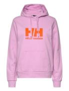 W Hh Logo Hoodie 2.0 Helly Hansen Pink