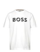 Short Sleeves Tee-Shirt BOSS White