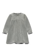 Dress Velour Huttelihut Grey