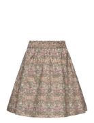 Skirt In Liberty Fabric Huttelihut Green