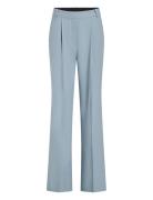 Stretch Wool Wide Leg Pant Calvin Klein Blue