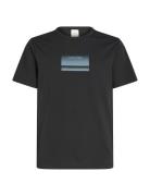 Gradient Logo T-Shirt Calvin Klein Black