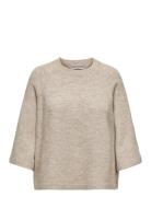 Onlsimoni 3/4 Pullover Knt Noos ONLY Beige