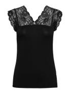 Cupoppy Lace Top Culture Black