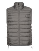 Eco Poly Bright-Terra Vest Polo Ralph Lauren Grey