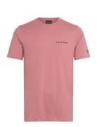 Embroidered T-Shirt Lyle & Scott Pink