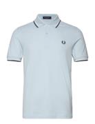 Twin Tipped Fp Shirt Fred Perry Blue