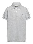 Shield Ss Pique GANT Grey