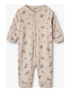 Sleepsuit L/S Nikola Wheat Beige