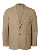 Slhreg-Glen Washed Blz Selected Homme Beige