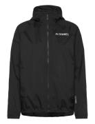 W Mt 2L Rain Jk Adidas Performance Black