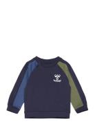 Hmlassym Sweatshirt Hummel Navy