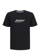 Jjbeau Tee Ss Crew Neck Jnr Jack & J S Black