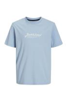 Jjbeau Tee Ss Crew Neck Jnr Jack & J S Blue