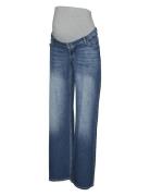 Mljada Lb Wideleg Jeans Mamalicious Blue