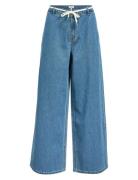 Objmoji Neel Mw Extra Wide Jeans 137 Object Blue