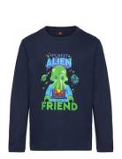 Lwtaffy 106 - T-Shirt L/S LEGO Kidswear Navy