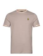 Half Tipped T-Shirt Lyle & Scott Beige