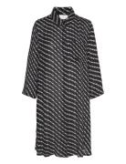 Kamarita Amber Shirt Dress Kaffe Black