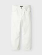 Nlmtazza Twi Dad Straight Pant Noos LMTD White