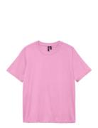 Vmpaulina Ss T-Shirt Jrs Noos Vero Moda Pink