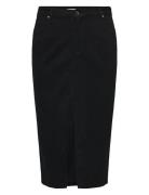 Carsiri Front Slit Skirt Dnm Gua Noos ONLY Carmakoma Black