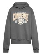 Converse Boxy Graphic Hoodie Converse Grey