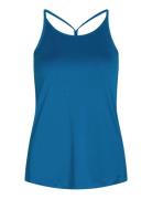 Women Sports Strap Top ZEBDIA Blue