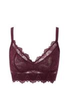 Mesh Support+ Bralette Understatement Underwear Burgundy