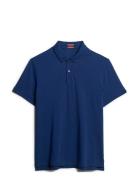 City Pique Polo Superdry Navy