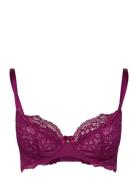 Marine Non-Padded Underwired Bra Hunkemöller Purple