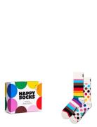 2-Pack Pride Socks Gift Set Happy Socks White