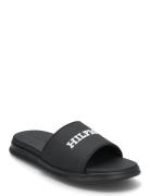 Dual Density Hilfiger Pool Slide Tommy Hilfiger Black