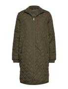 Padded Quilt Coat Ilse Jacobsen Green