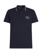 Left Chest Graphic Reg Polo Tommy Hilfiger Navy