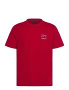 Hilfiger Stack Tee Tommy Hilfiger Red